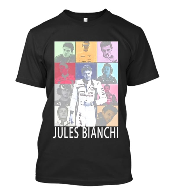Jules Bianchi Legend The Eras Tour QNet Marussia Racing Hero Remembered T-Shirt