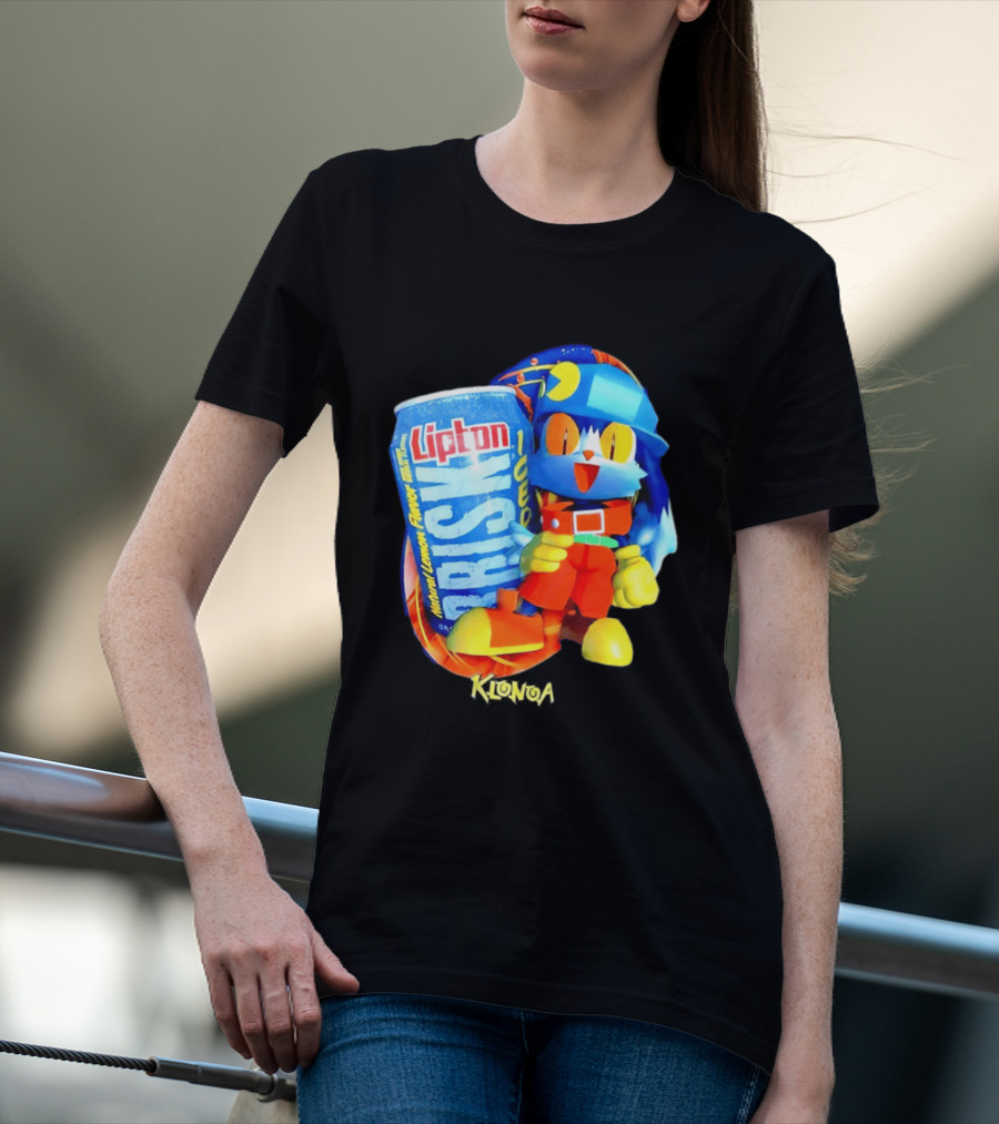 Klonoa Lipton Brisk Iced Tea Natural Lemon Flavor Beverage T-Shirt