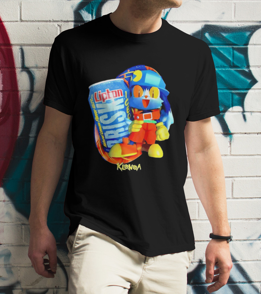 Klonoa Lipton Brisk Iced Tea Natural Lemon Flavor Beverage T-Shirt