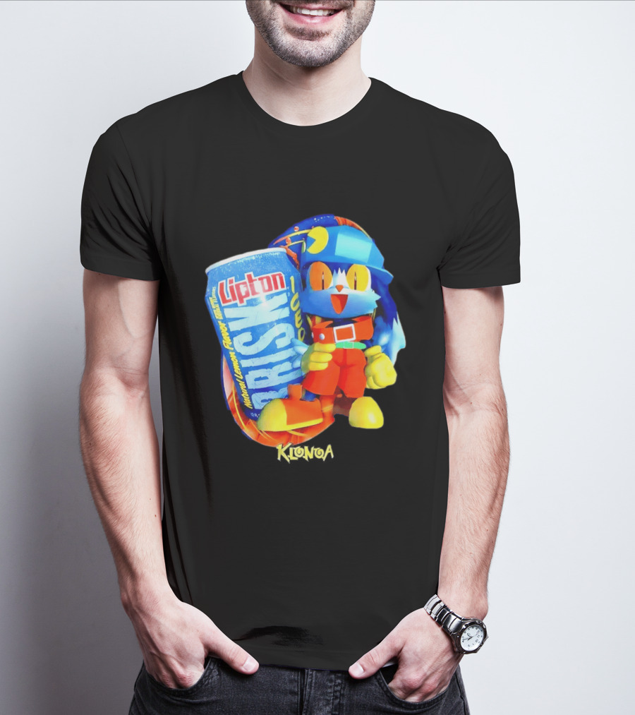 Klonoa Lipton Brisk Iced Tea Natural Lemon Flavor Beverage T-Shirt