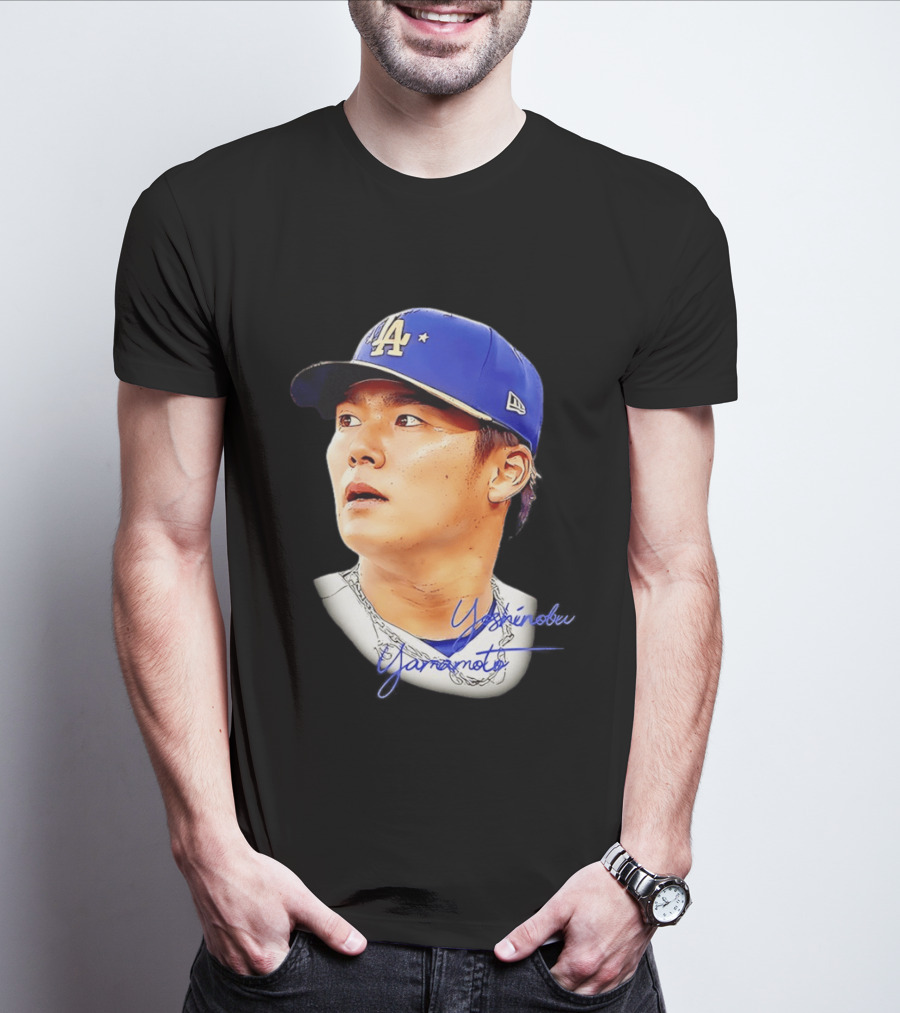 Yoshinobu Yamamoto Los Angeles Dodgers Baseball Player T-Shirt