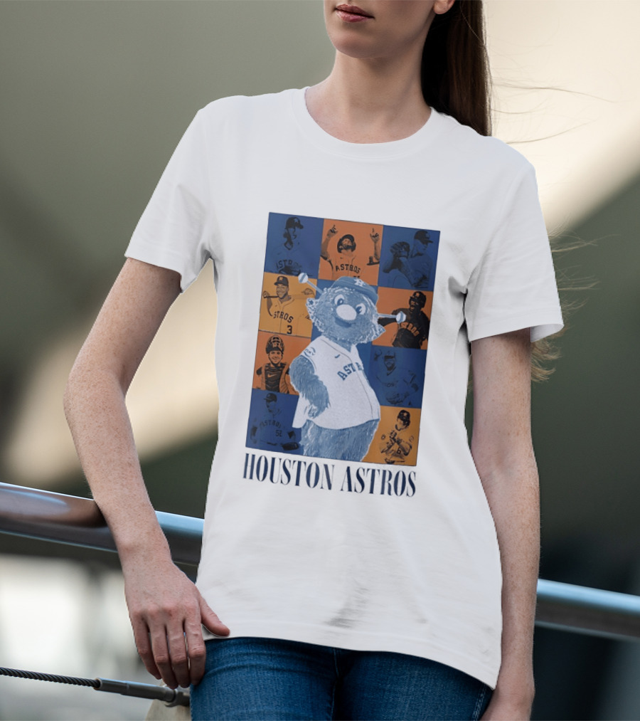 Houston Astros Eras Tour 2026 Legend Collage T-Shirt