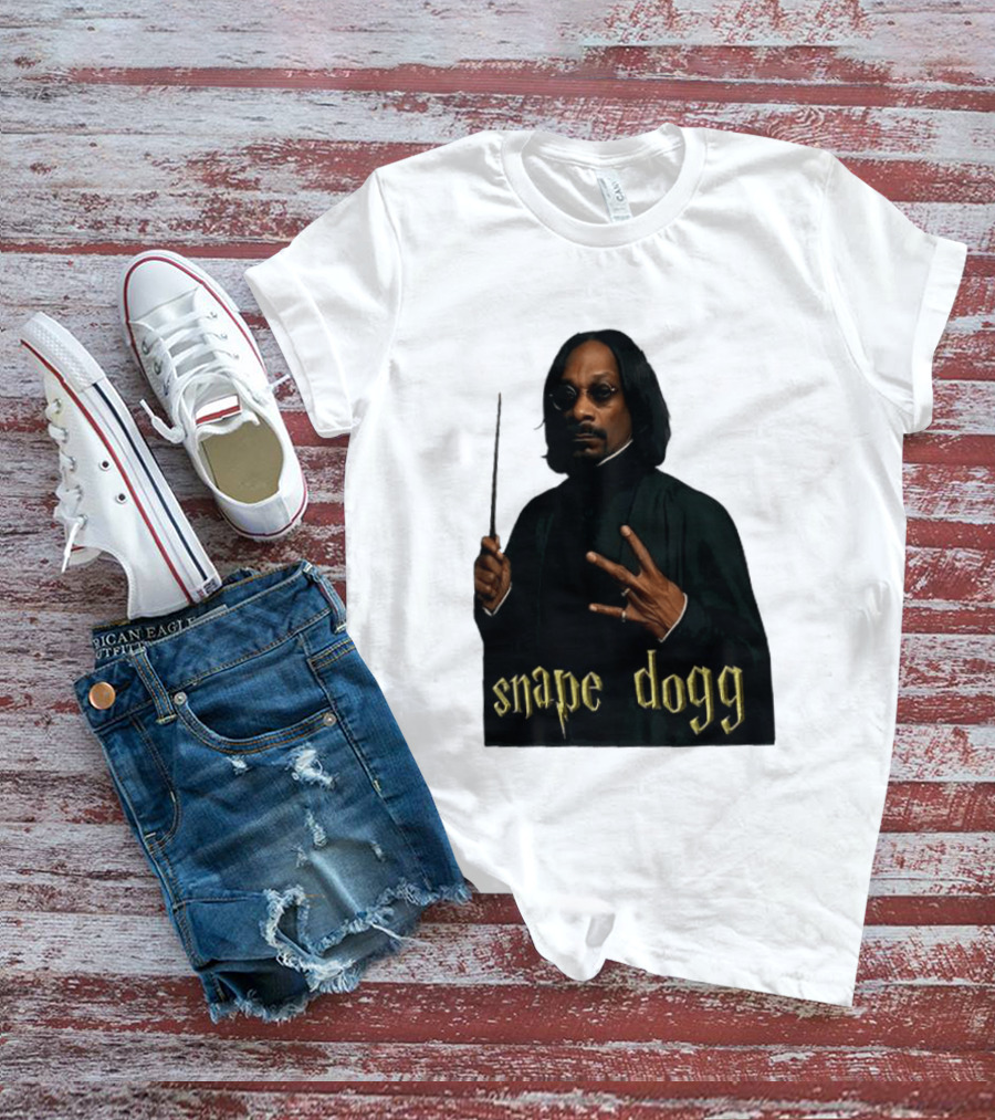 Snape Dogg Snoop Dogg Wizard Mashup Humor T-Shirt