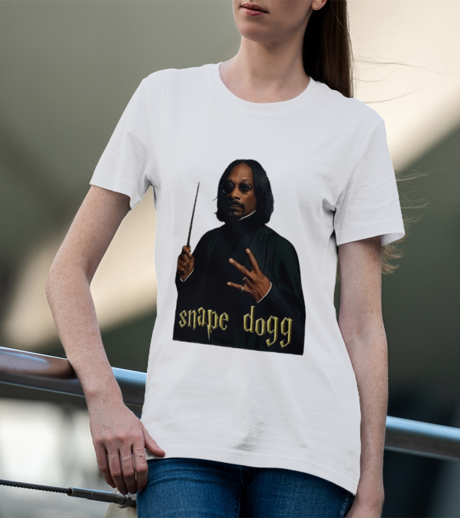 Snape Dogg Snoop Dogg Wizard Mashup Humor T-Shirt