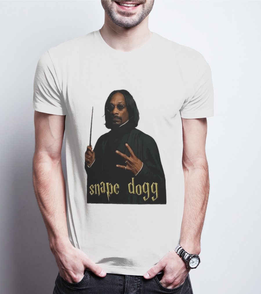 Snape Dogg Snoop Dogg Wizard Mashup Humor T-Shirt