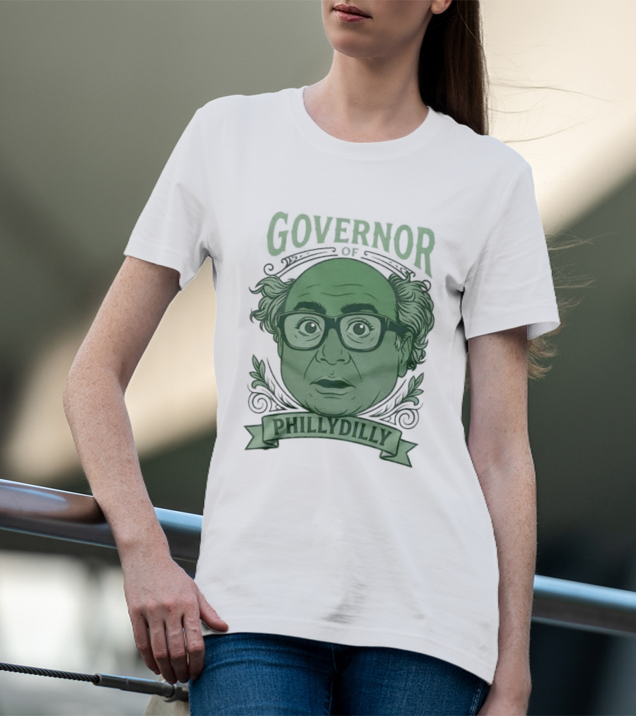 Danny Devito Governor Phillydilly T-Shirt