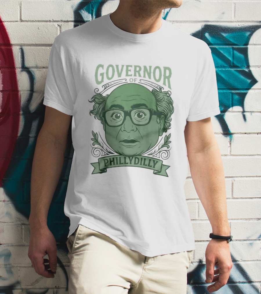 Danny Devito Governor Phillydilly T-Shirt