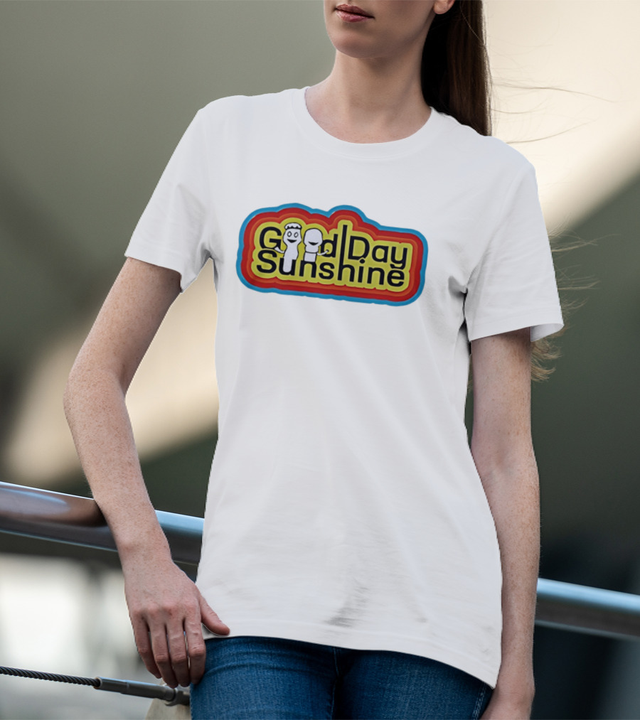 Good Day Sunshine Eric Edgar Anderson Retro Characters T-Shirt