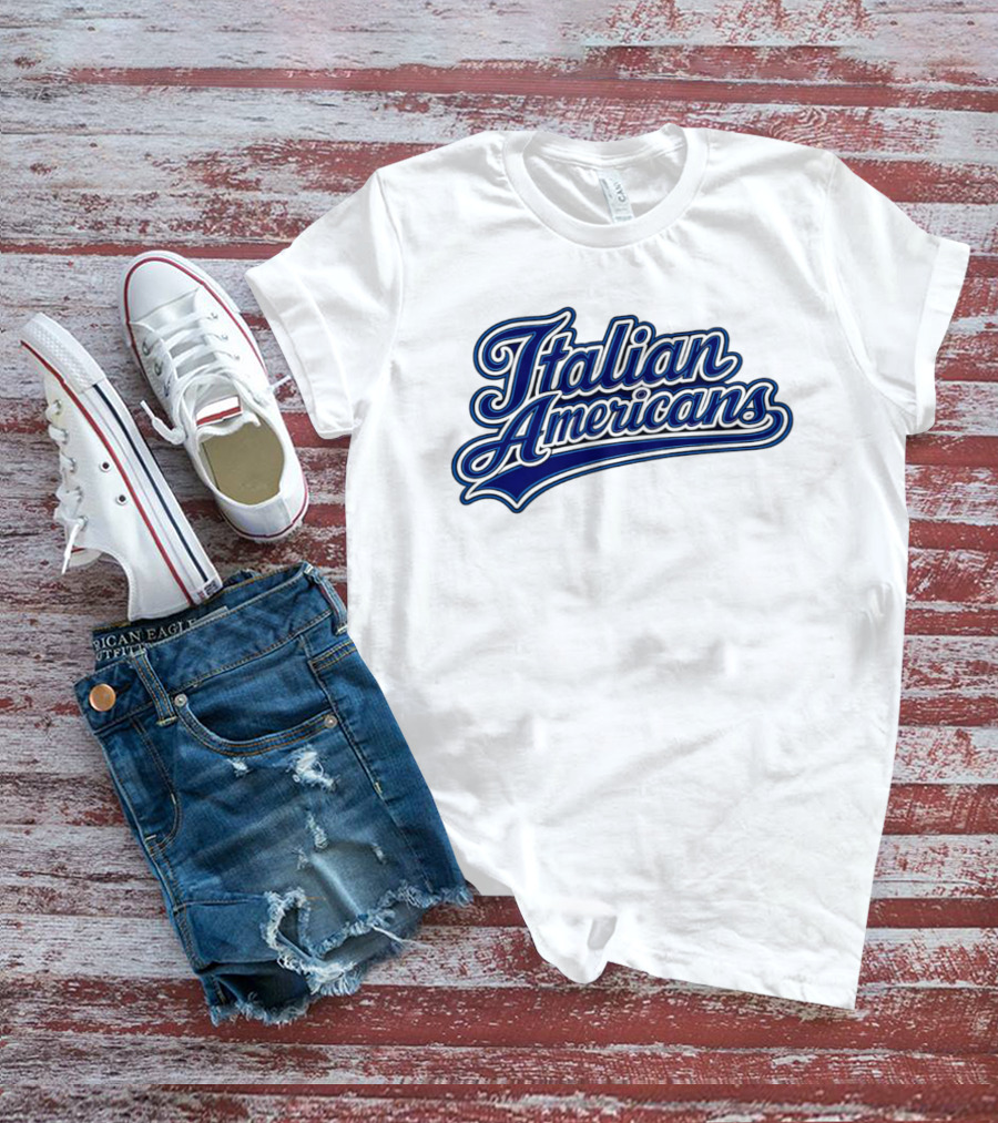 Italian Americans 2026 Baseball T-Shirt