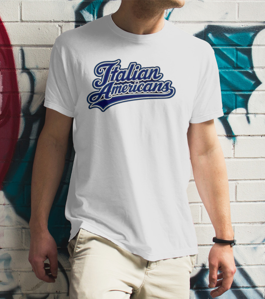 Italian Americans 2026 Baseball T-Shirt