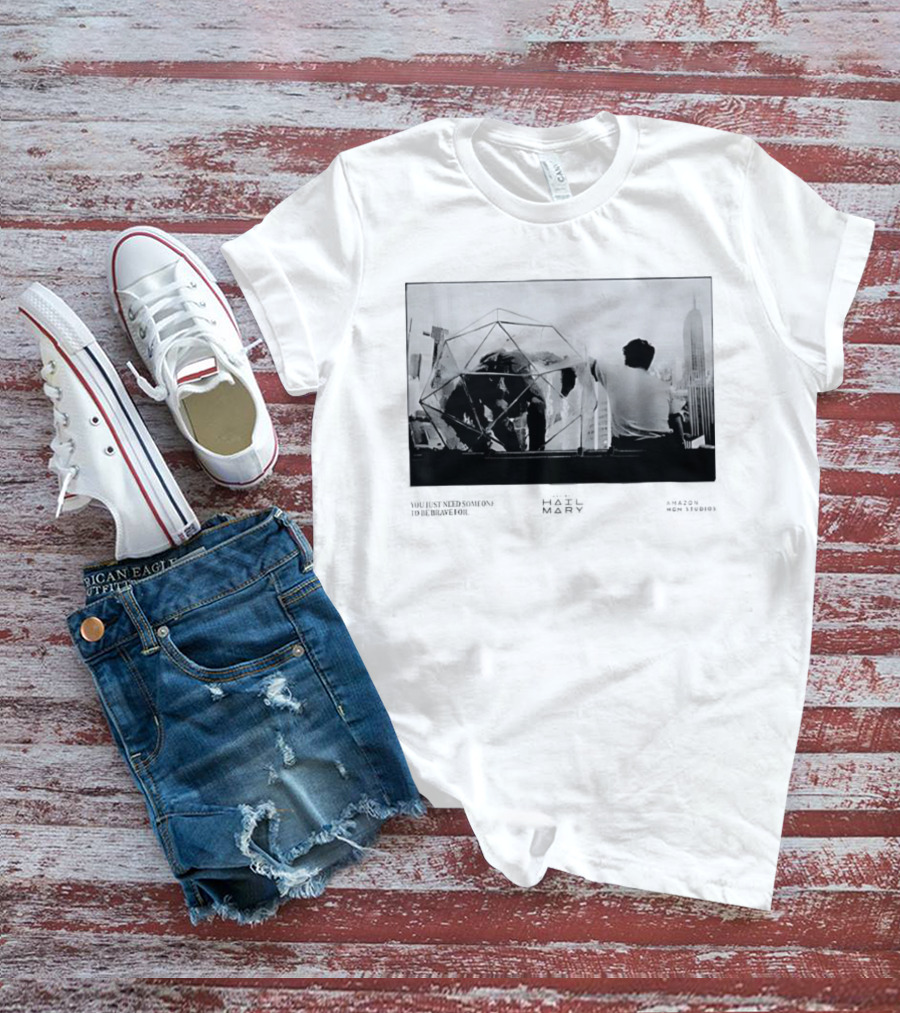 Project Hail Mary Ryan Gosling Someone To Be Brave For T-Shirt