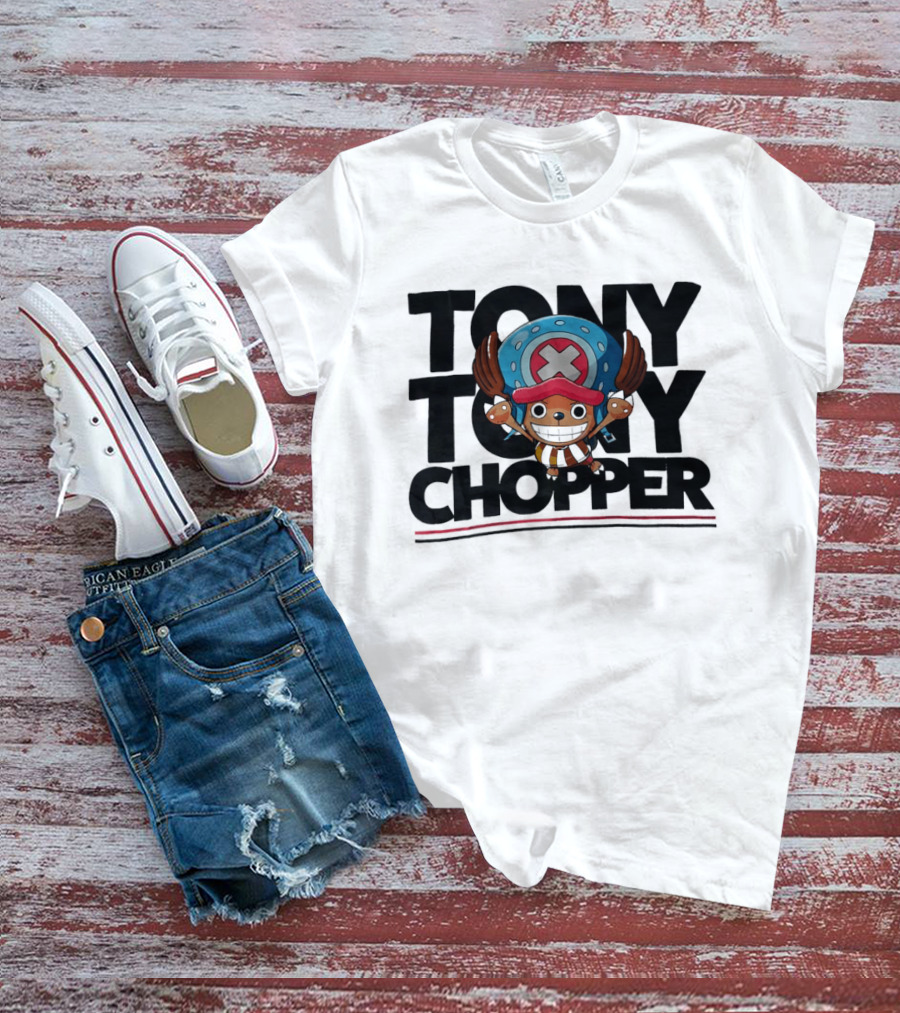 Tony Tony Chopper One Piece Iconic Character Luffy's Crew Member From Popular Anime Series T-Shirt
