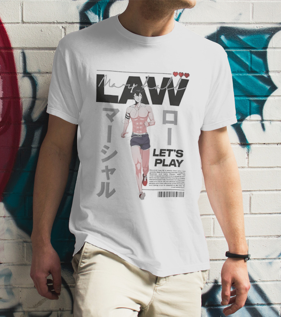 LAW LET'S PLAY Magazine Cover T-Shirt