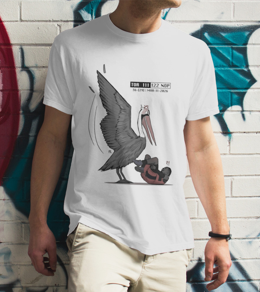 Toronto Raptors Vs New Orleans Pelicans Game 111 122 2026 T-Shirt