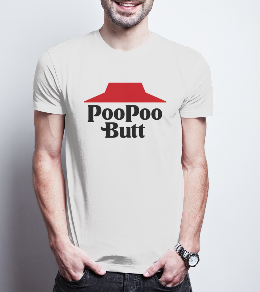 PooPoo Butt Pizza Hut T-Shirt
