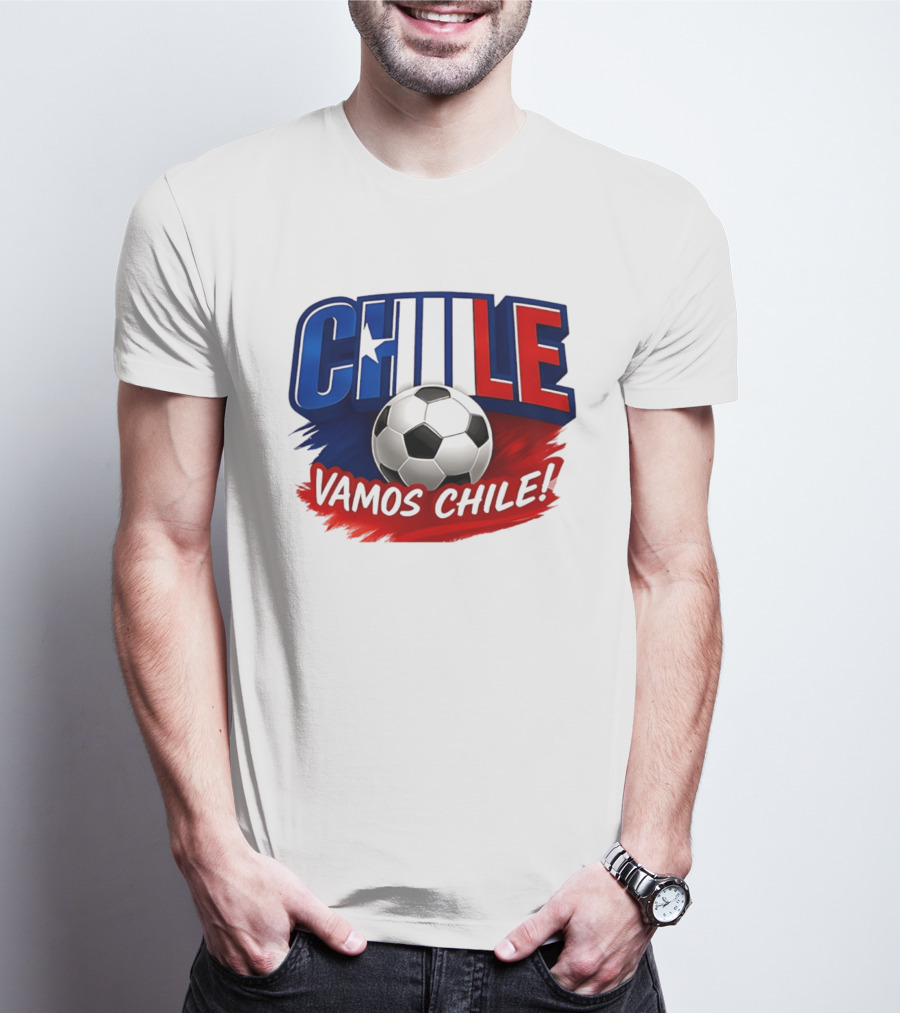 Chile Vamos Chile Soccer Enthusiast Spirit T-Shirt