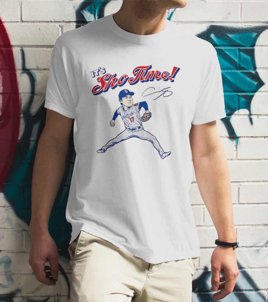 Los Angeles Shohei Ohtani It's ShoTime Dodgers 17 T-Shirt