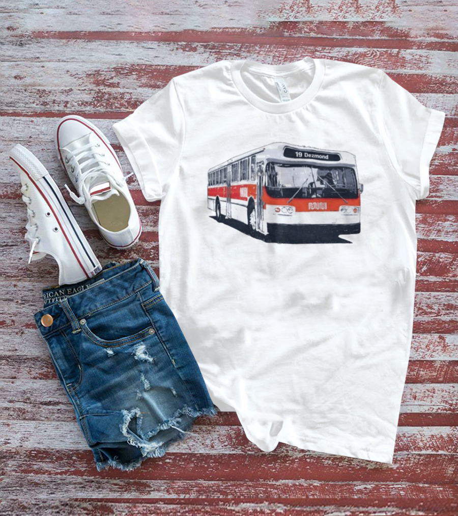 Mike Lynch Route 19 Dezmond City Bus T-Shirt