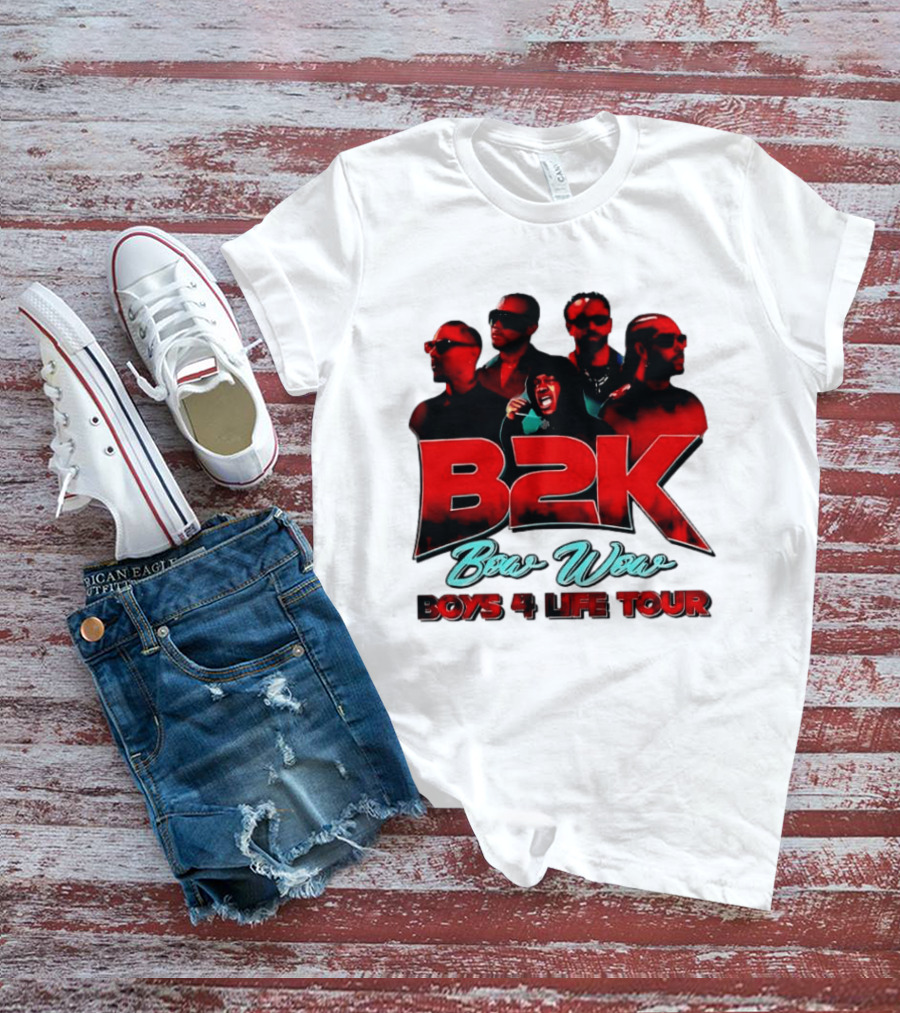 B2K Bow Wow Boys 4 Life Tour 2026 Concert T-Shirt