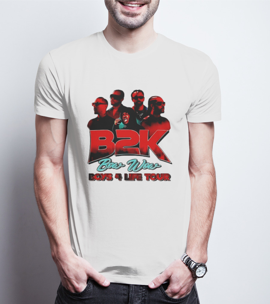 B2K Bow Wow Boys 4 Life Tour 2026 Concert T-Shirt