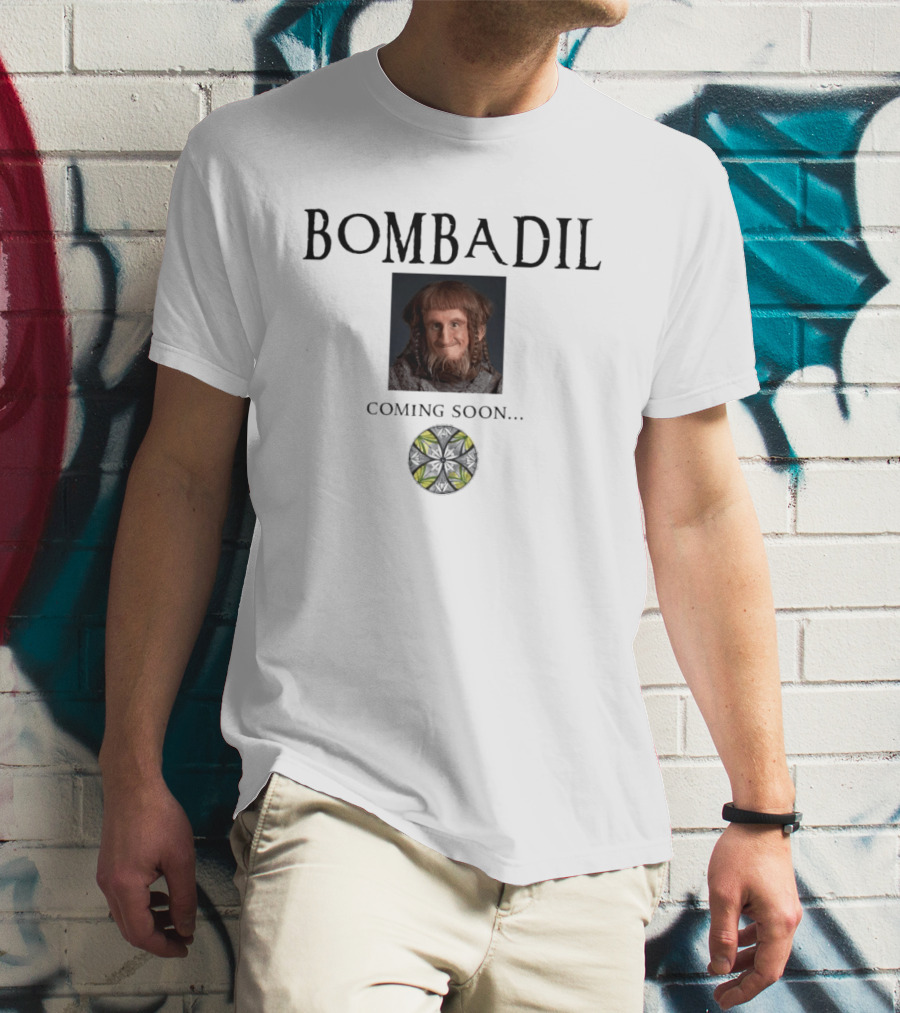Bombadil Coming Soon Medieval Character With Celtic T-Shirt