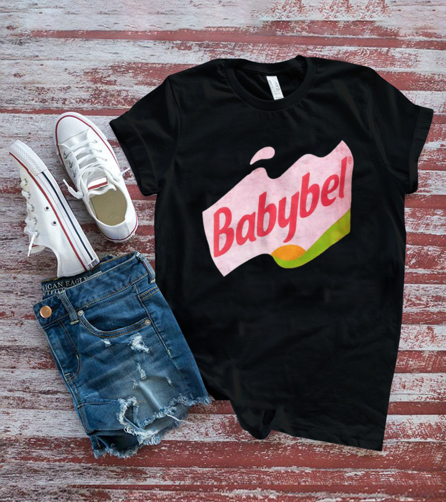 Babybel Snack Cheese Retro Style Branding T-Shirt