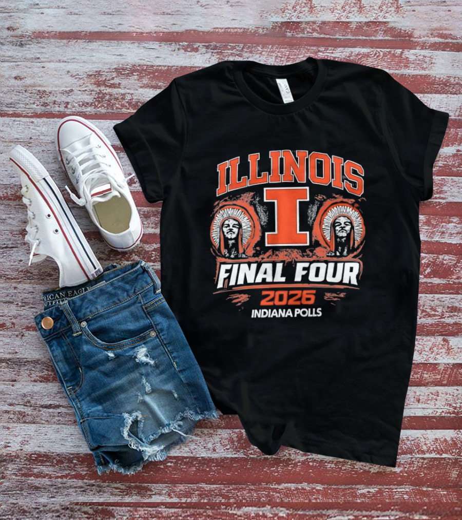 Illinois Final Four 2023 Indiana Pols Fighting Illini T-Shirt