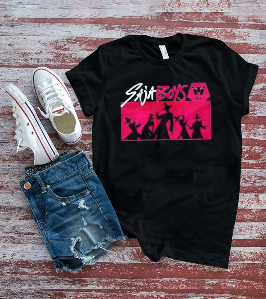 Saja Boys K Pop Demon Hunters Red T-Shirt