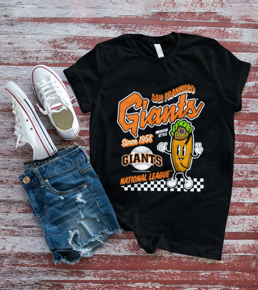 San Francisco Giants Mission Style Since 1958 National League T-Shirt