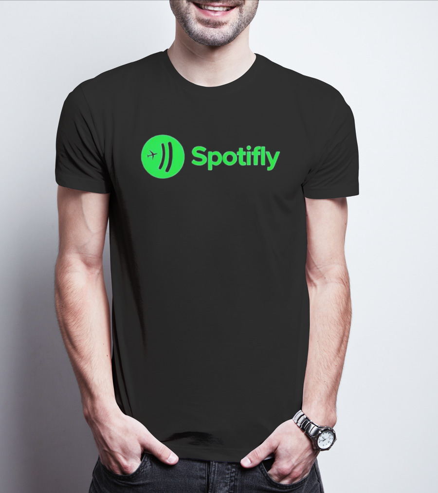 Spotifly 911 Parody Green Fly T-Shirt