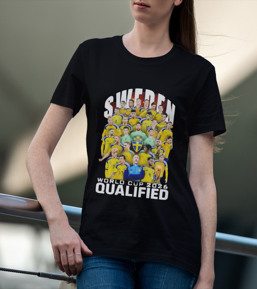 Sweden World Cup 2026 Qualified T-Shirt