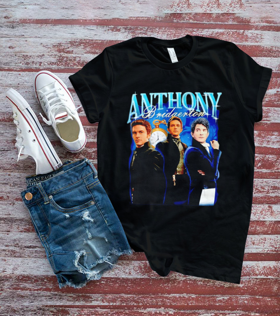 Anthony Bridgerton Netflix Series Character With T-Shirt