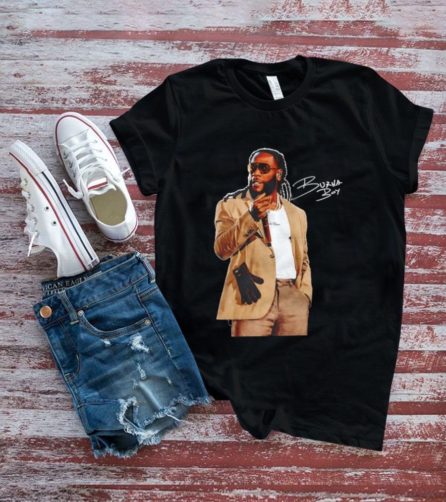 Burna Boy Rooted African Heritage Fashion T-Shirt