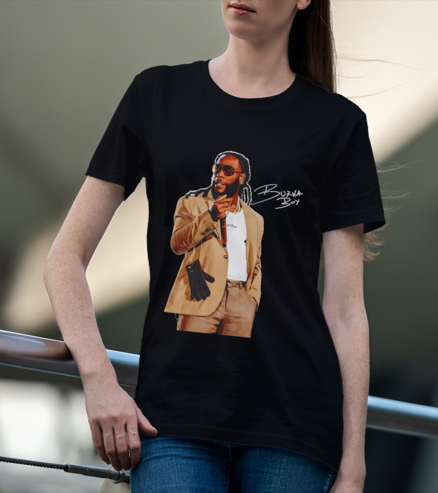 Burna Boy Rooted African Heritage Fashion T-Shirt