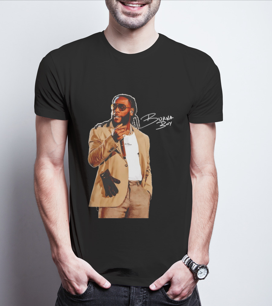 Burna Boy Rooted African Heritage Fashion T-Shirt