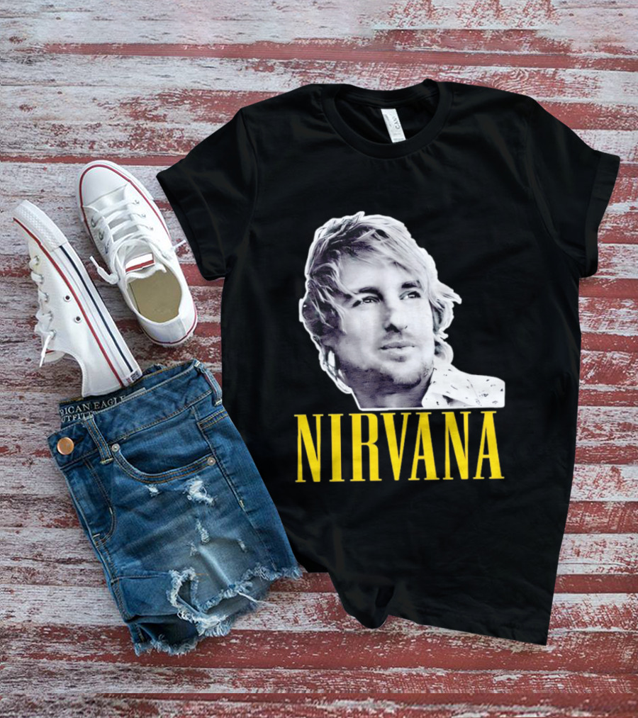 Nirvana Owen Wilson Mashup T-Shirt