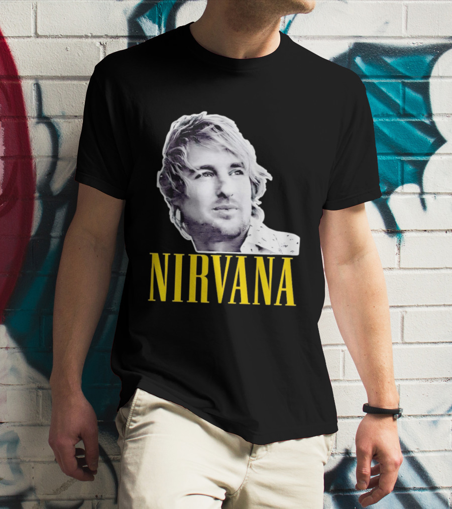 Nirvana Owen Wilson Mashup T-Shirt