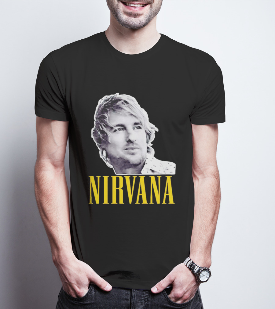 Nirvana Owen Wilson Mashup T-Shirt