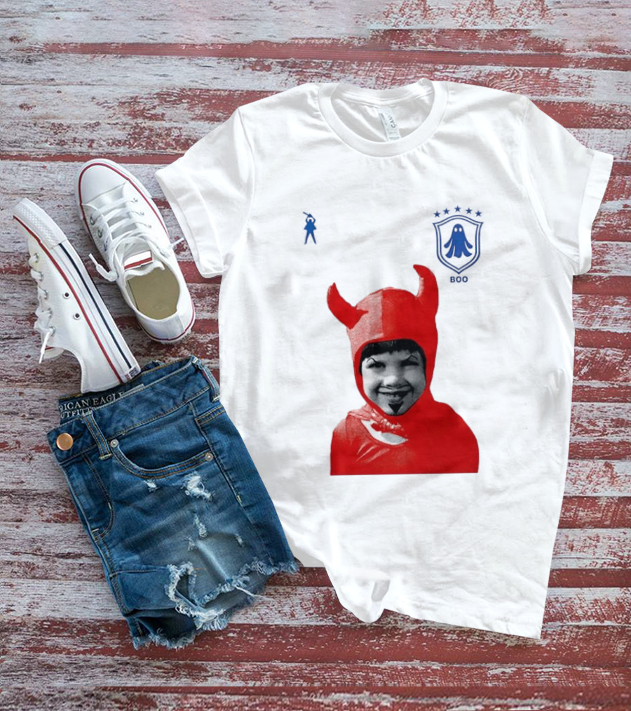 Seleção Diabo Problem Child Red Devil Costume T-Shirt