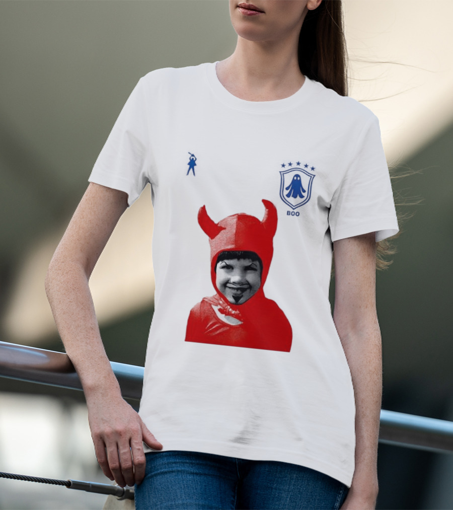 Seleção Diabo Problem Child Red Devil Costume T-Shirt