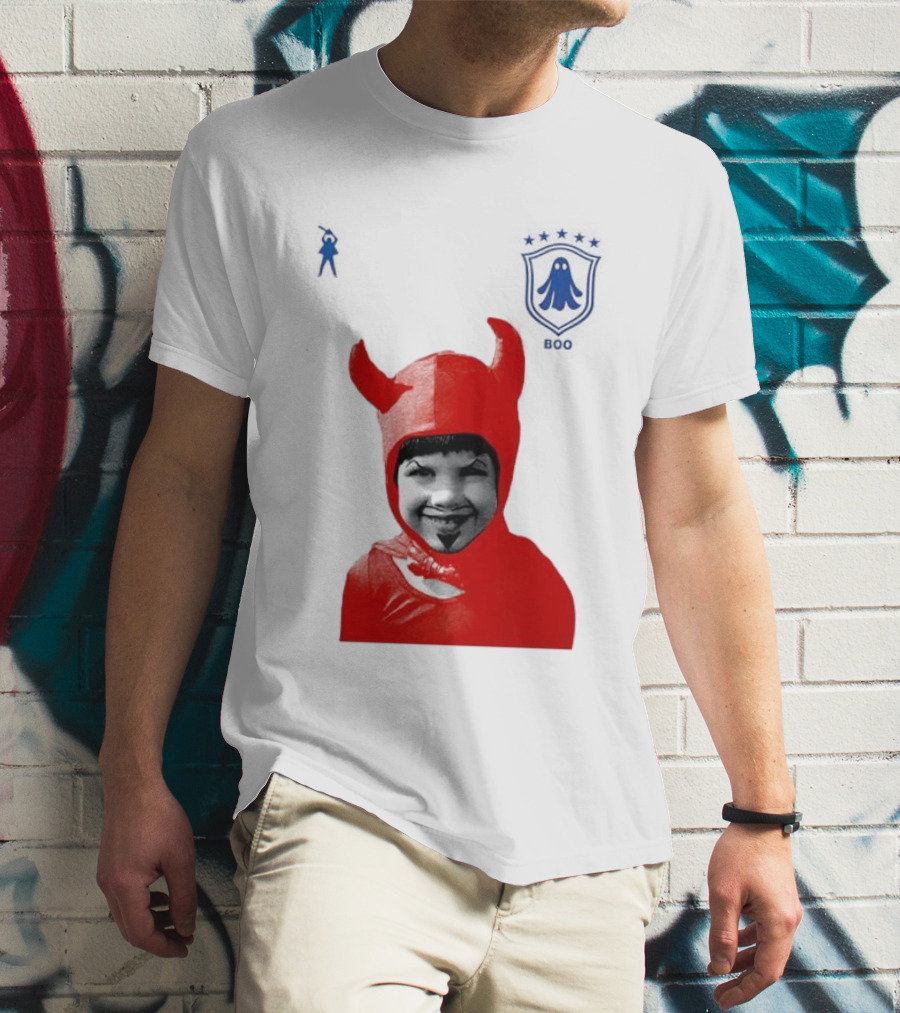 Seleção Diabo Problem Child Red Devil Costume T-Shirt