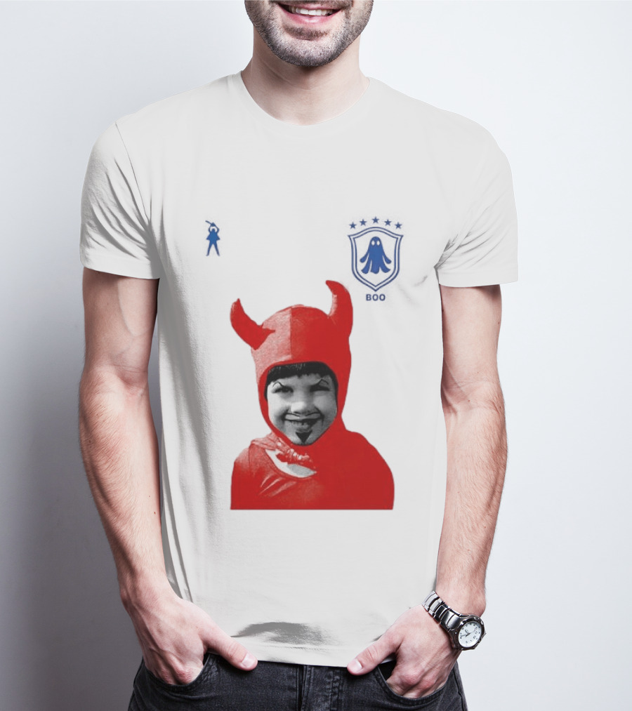 Seleção Diabo Problem Child Red Devil Costume T-Shirt