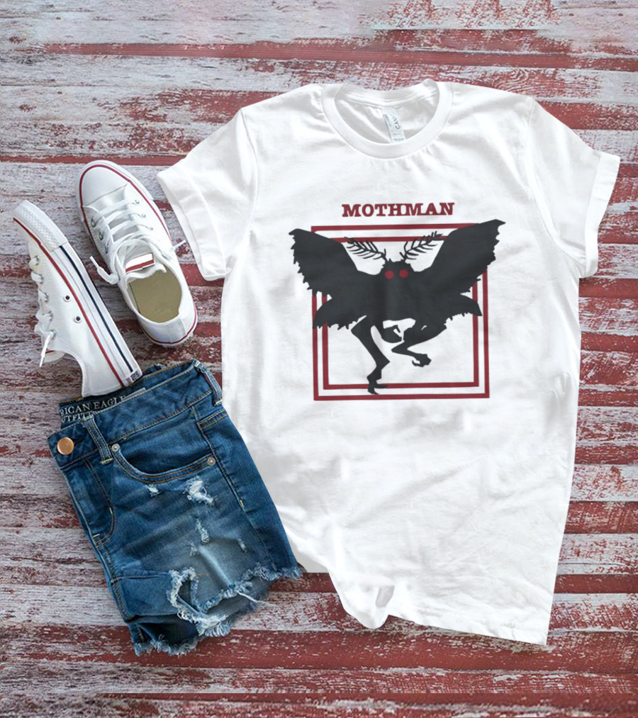 Mothman Point Pleasant West Virginia Since 1966 Mythical Creature Legend T-Shirt