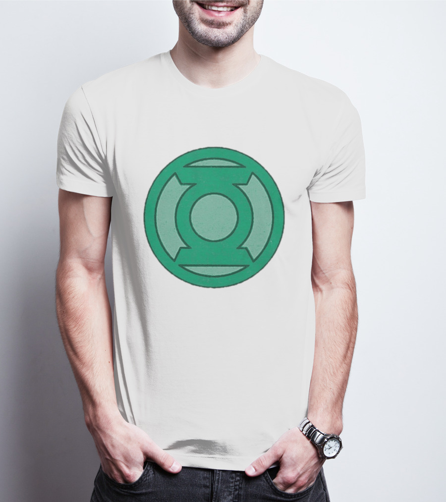 Green Lantern Corps Symbol Comics Hand Me Down T-Shirt