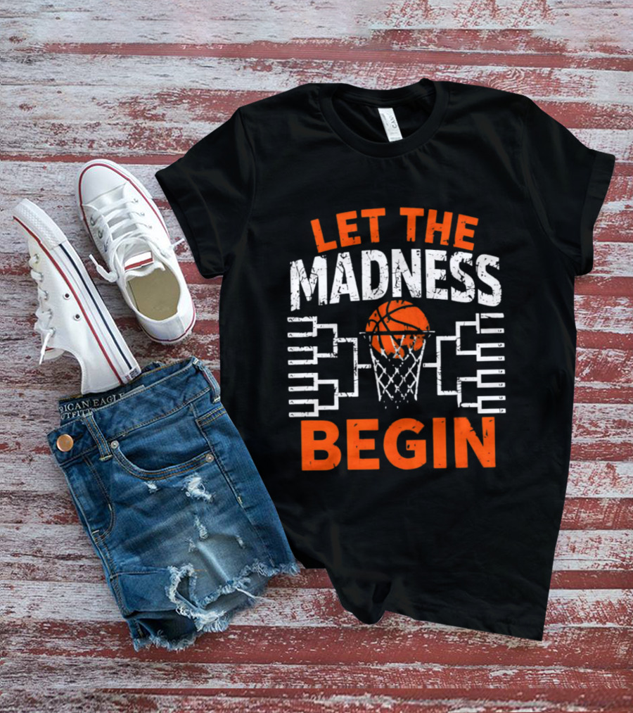 Illini Basketball Let The Madness Begin Final Four 2026 T-Shirt