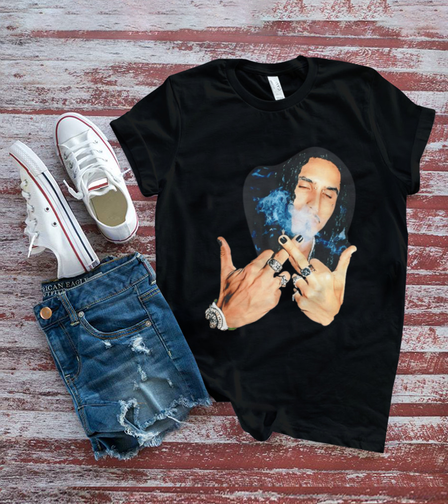 Brazil Matue Smoking Cigarette With Rings And Smoke T-Shirt