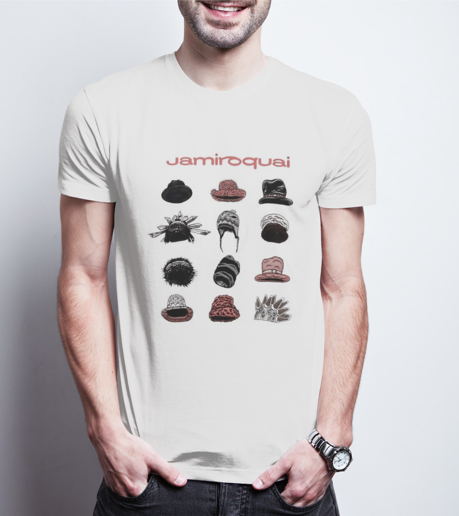 Jamiroquai Hat Collection Variety Styles T-Shirt