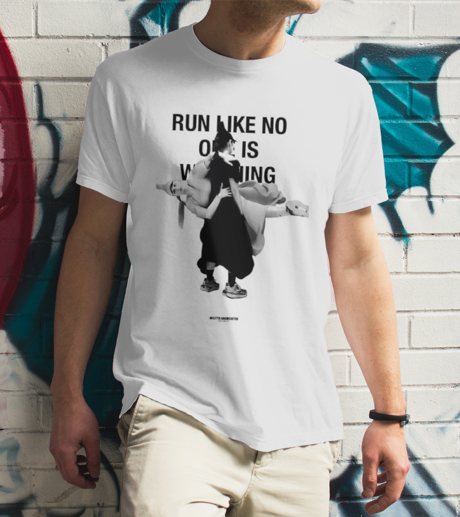 Run Like No One Is Ing Kung Fu Panda Po T-Shirt
