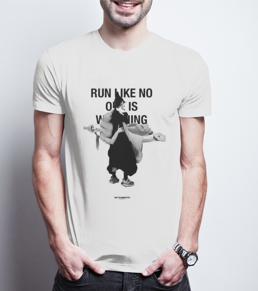 Run Like No One Is Ing Kung Fu Panda Po T-Shirt
