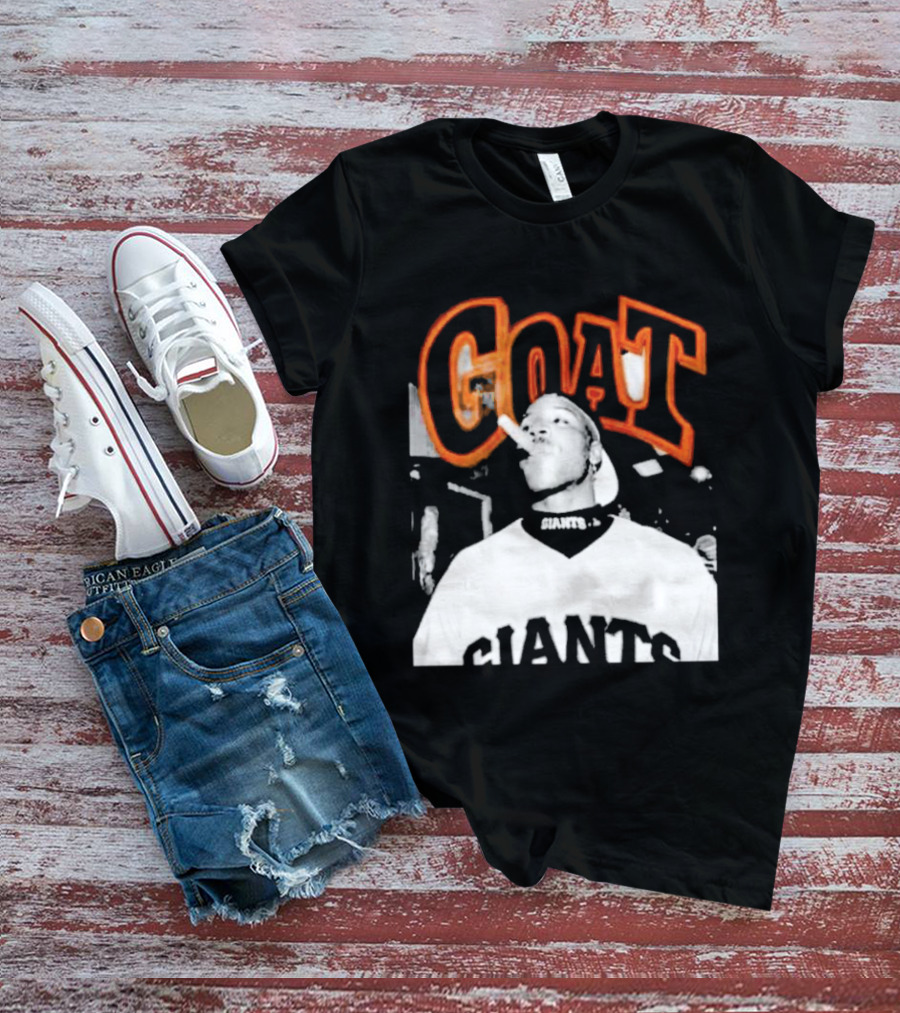 GOAT Barry Bonds San Francisco Giants T-Shirt